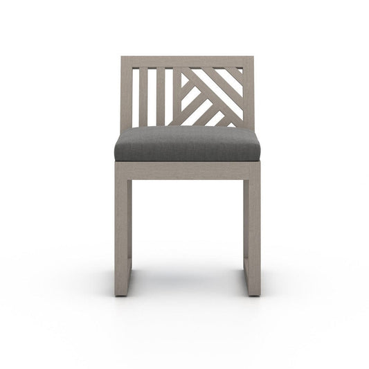 Four Hands - Avalon Outdoor Dining Chair, Weathered Grey - Venao Charcoal - 227538-003 view 1