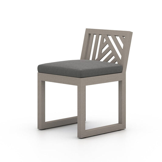 Four Hands - Avalon Outdoor Dining Chair, Weathered Grey - Venao Charcoal - 227538-003 view 2