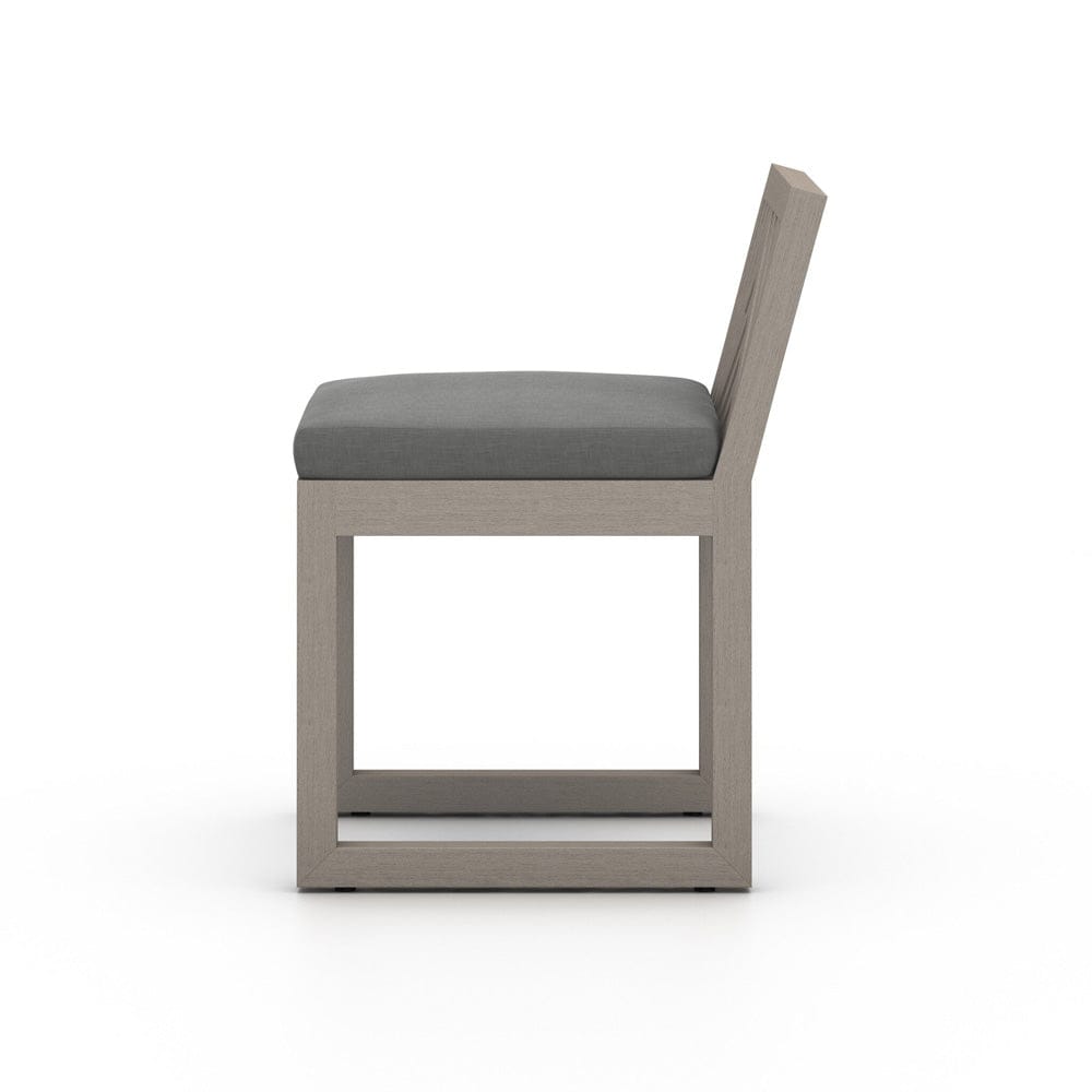 Four Hands - Avalon Outdoor Dining Chair, Weathered Grey - Venao Charcoal - 227538-003 view 3