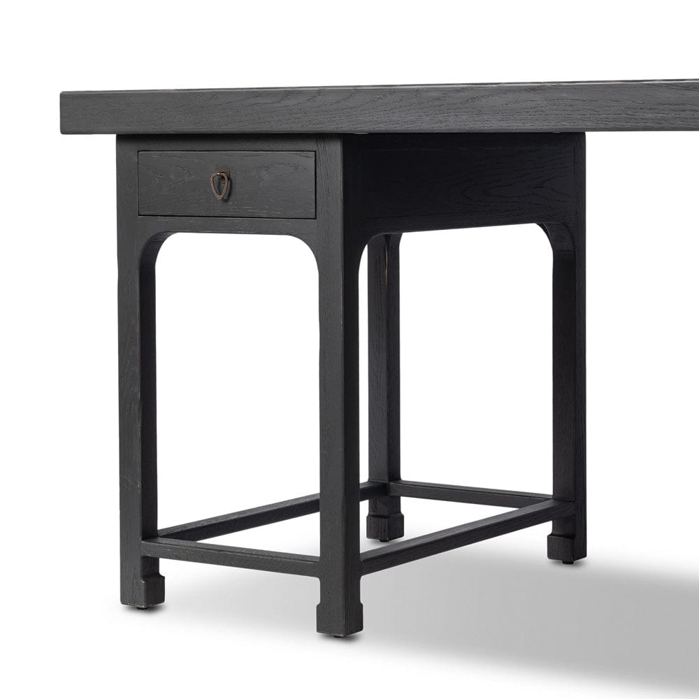 Four Hands - Avedon Desk - Aged Black Oak - 248338-006 view 8