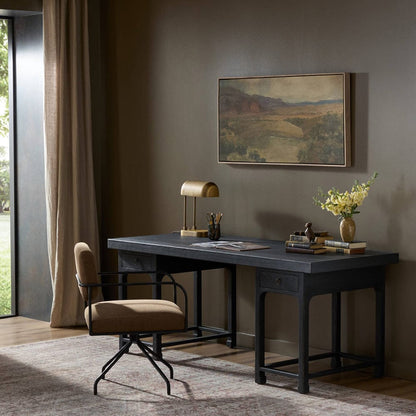 Four Hands - Avedon Desk - Aged Black Oak - 248338-006 view 12