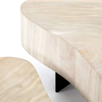 Four Hands - Avett Coffee Table - Bleached Guanacaste - 223615-001 veiw 2