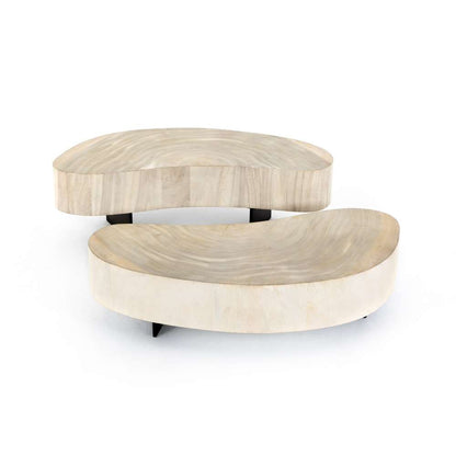Four Hands - Avett Coffee Table - Bleached Guanacaste - 223615-001 veiw 3