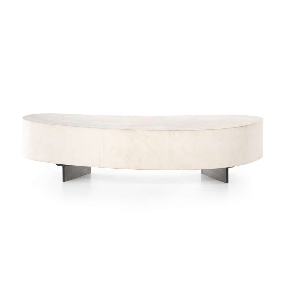 Four Hands - Avett Coffee Table Short Piece - Bleached - 226031-001 veiw 2