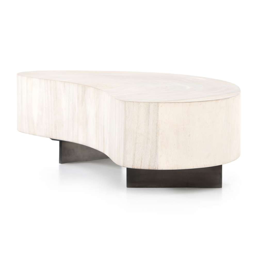 Four Hands - Avett Coffee Table Short Piece - Bleached - 226031-001 veiw 3