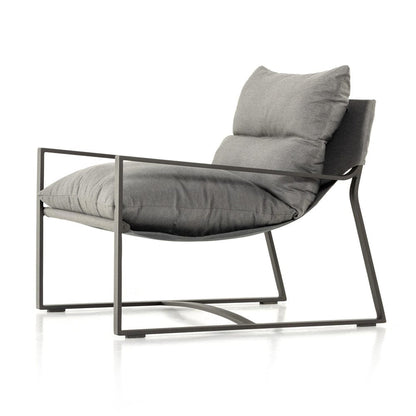 Four Hands - Avon Outdoor Sling Chair - Venao Charcoal - 102479-002 view 4