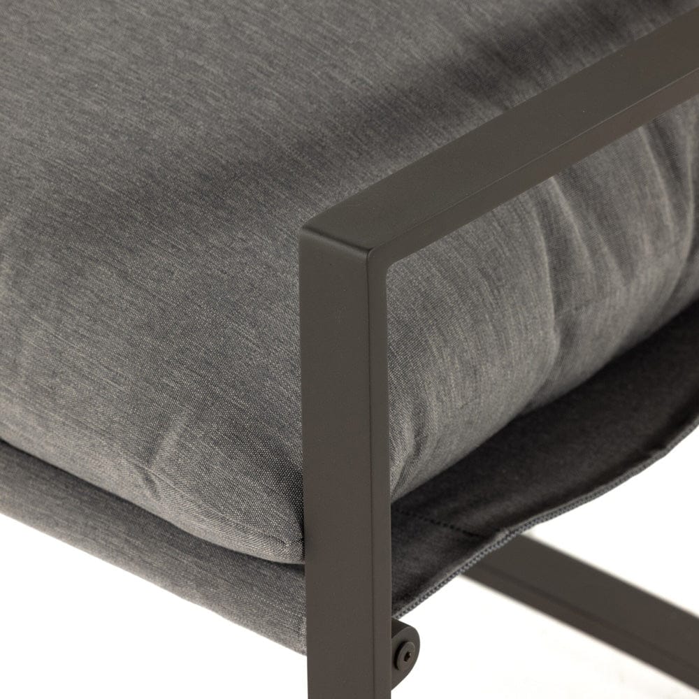 Four Hands - Avon Outdoor Sling Chair - Venao Charcoal - 102479-002 view 7