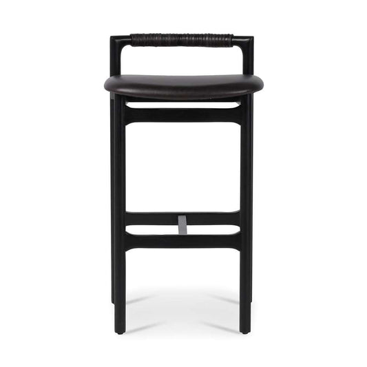 Four Hands - Baden Bar Stool - Sonoma Black - 233519-005 veiw 2