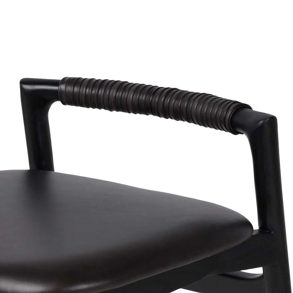 Four Hands - Baden Bar Stool - Sonoma Black - 233519-005 veiw 6
