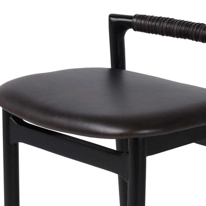 Four Hands - Baden Bar Stool - Sonoma Black - 233519-005 veiw 7
