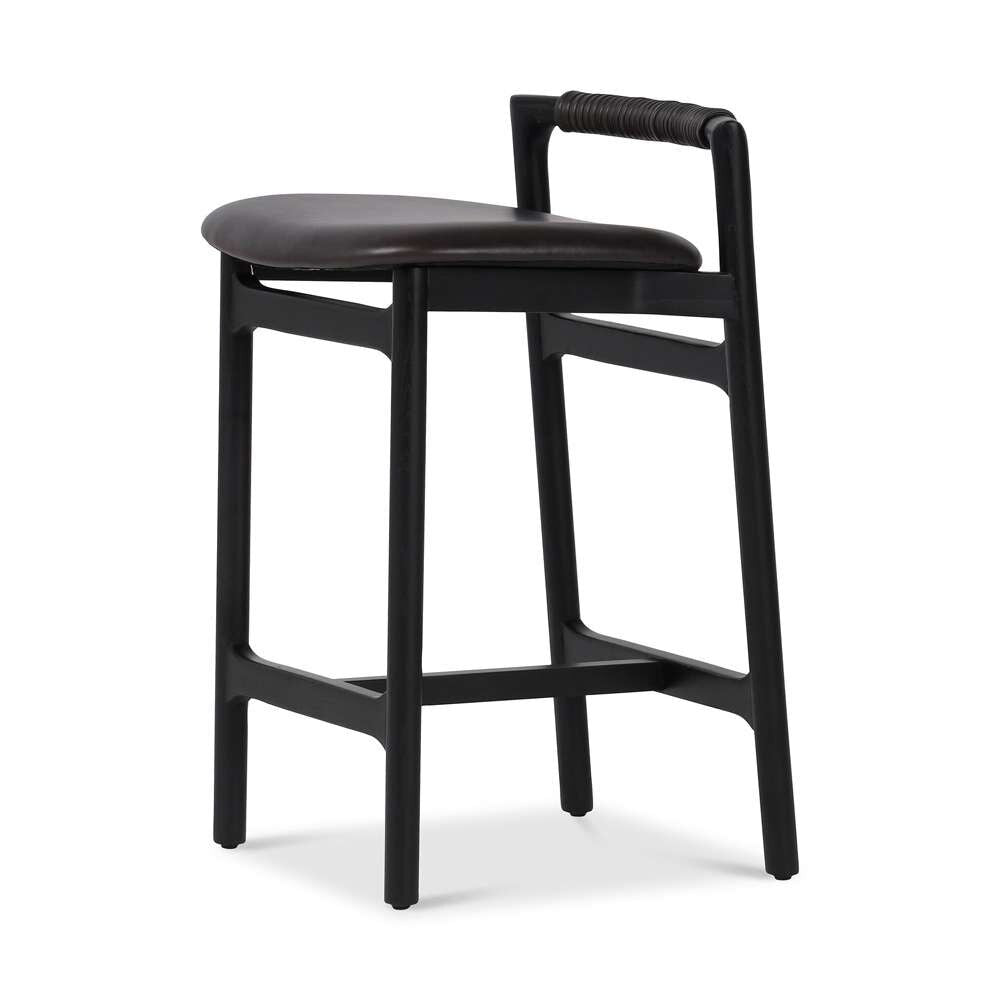 Four Hands - Baden Counter Stool - Sonoma Black - 233519-006 veiw 5