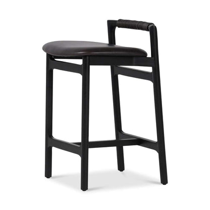 Four Hands - Baden Counter Stool - Sonoma Black - 233519-006 veiw 5