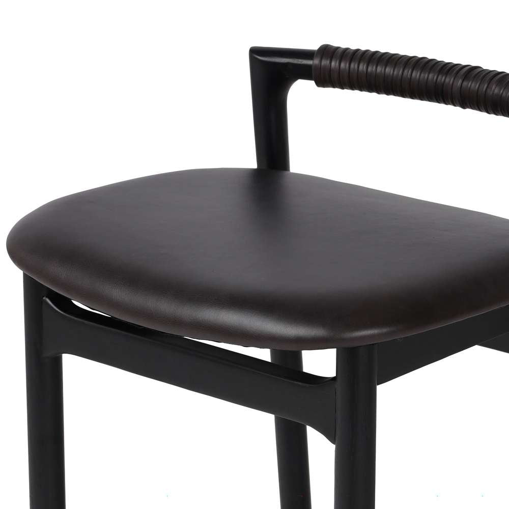 Four Hands - Baden Counter Stool - Sonoma Black - 233519-006 veiw 7
