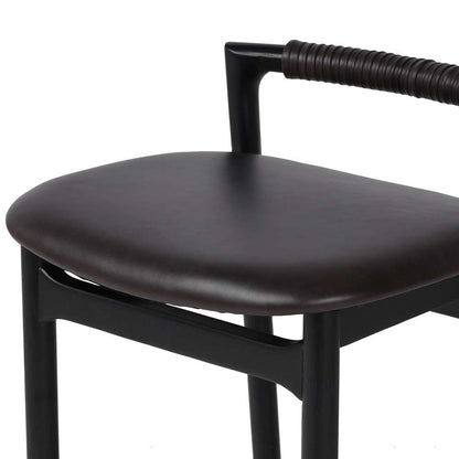 Four Hands - Baden Counter Stool - Sonoma Black - 233519-006 veiw 7