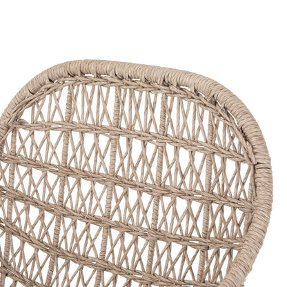 Four Hands - Bandera Outdoor Woven Bar Stool - Wht - JLAN-124B veiw 8