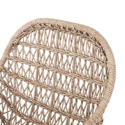 Four Hands - Bandera Outdoor Woven Counter Stool - Wht - JLAN-125B view 8