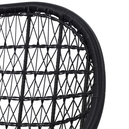 Four Hands - Bandera Outdoor Woven Dining Chair - Smoke Black - 106894-006 view 5