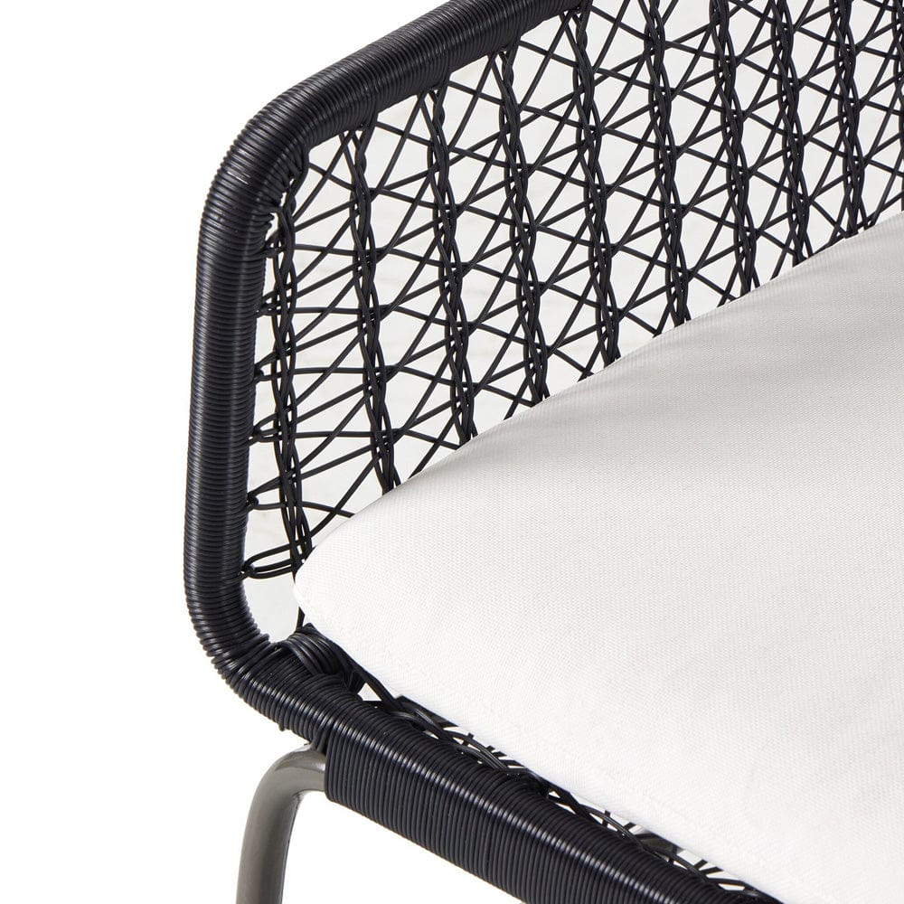 Four Hands - Bandera Outdoor Woven Dining Chair - Stinson White - 230094-005 view 5