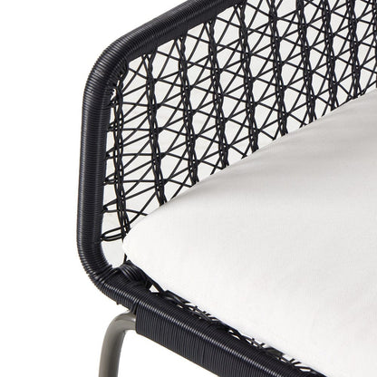 Four Hands - Bandera Outdoor Woven Dining Chair - Stinson White - 230094-005 view 5