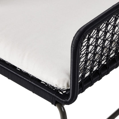 Four Hands - Bandera Outdoor Woven Dining Chair - Stinson White - 230094-005 view 6