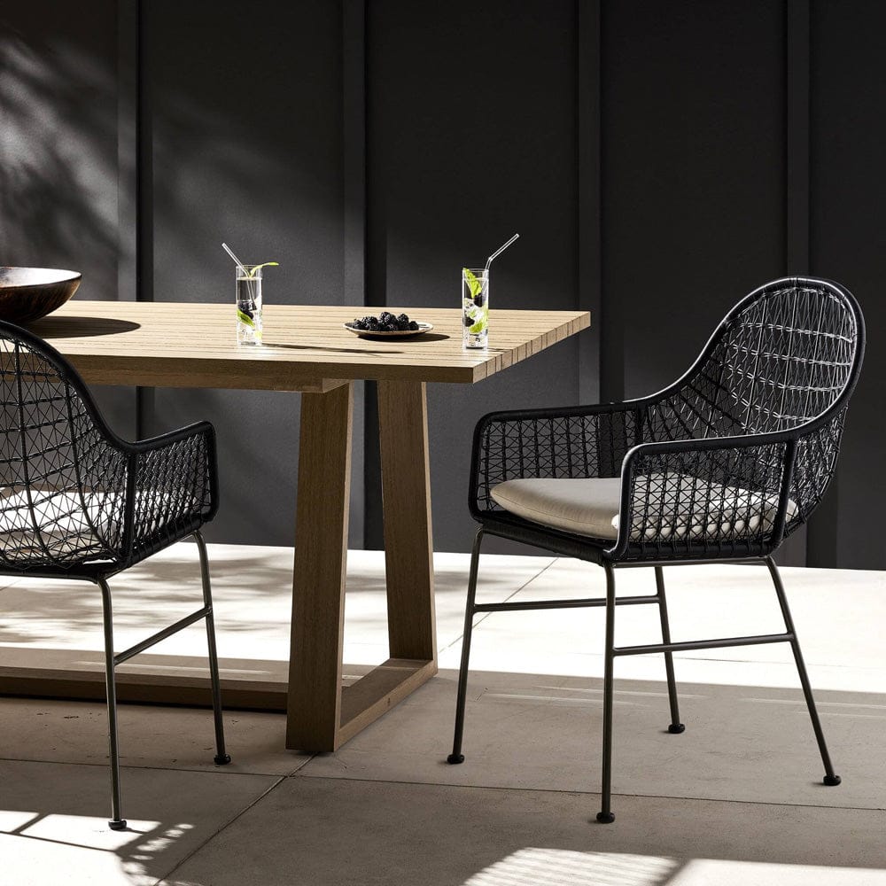 Four Hands - Bandera Outdoor Woven Dining Chair - Stinson White - 230094-005 view 11