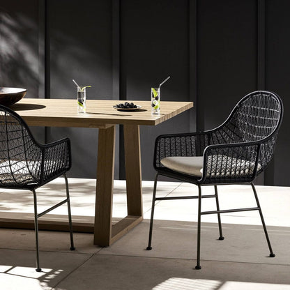 Four Hands - Bandera Outdoor Woven Dining Chair - Stinson White - 230094-005 view 11
