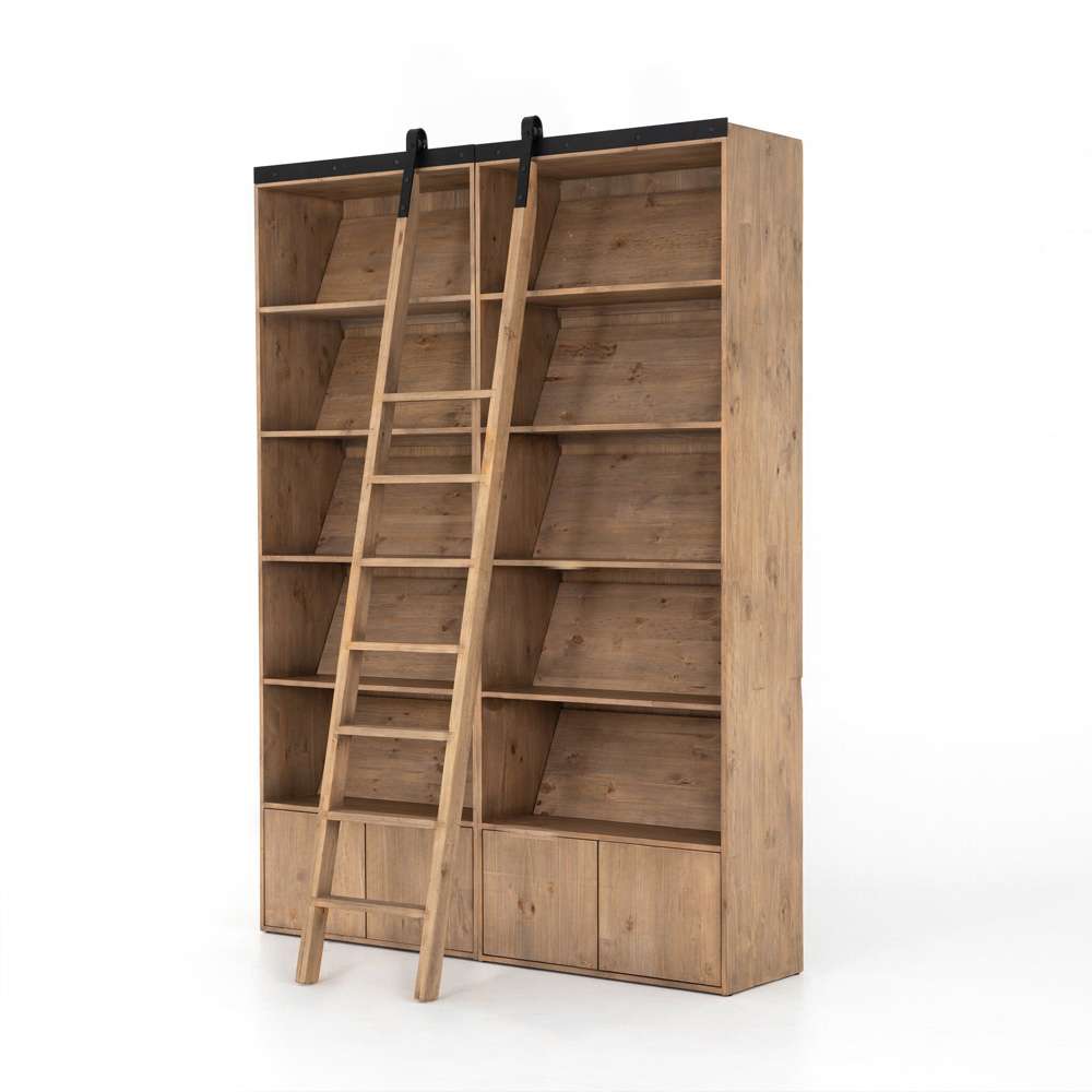 Four Hands - Bane Bookshelf - Smoked Pine - 223749-001 veiw 2