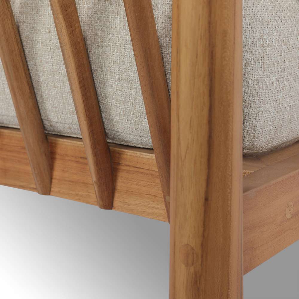Four Hands - Barrington - Irvine Outdoor Chair - Natural Teak - 233672-008 veiw 6