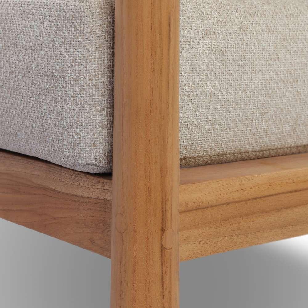 Four Hands - Barrington - Irvine Outdoor Chair - Natural Teak - 233672-008 veiw 7