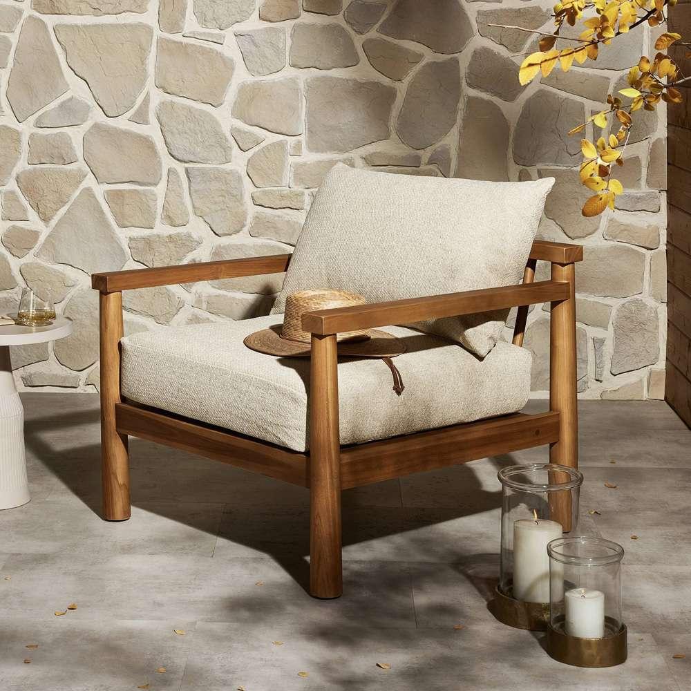 Four Hands - Barrington - Irvine Outdoor Chair - Natural Teak - 233672-008 veiw 11