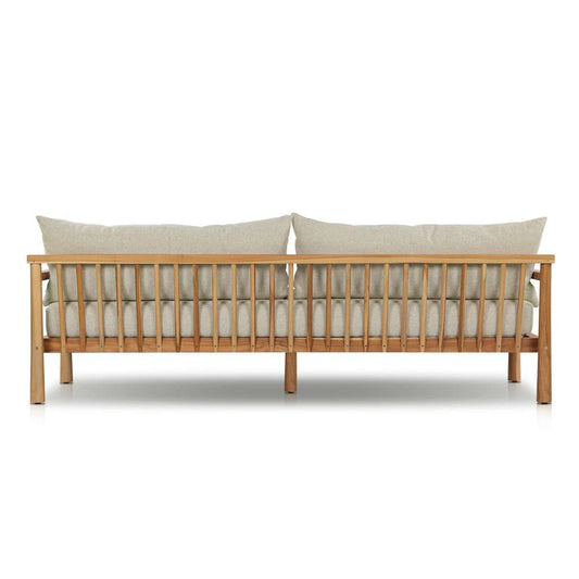 Four Hands - Barrington - Irvine Outdoor Sofa - 96in - Natural Teak - 233675-008 veiw 2