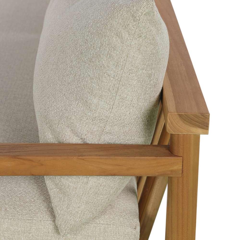 Four Hands - Barrington - Irvine Outdoor Sofa - 96in - Natural Teak - 233675-008 veiw 6
