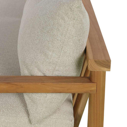 Four Hands - Barrington - Irvine Outdoor Sofa - 96in - Natural Teak - 233675-008 veiw 6