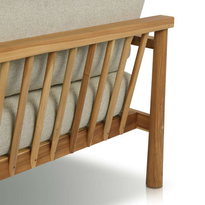 Four Hands - Barrington - Irvine Outdoor Sofa - 96in - Natural Teak - 233675-008 veiw 7