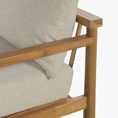 Four Hands - Barrington - Irvine Outdoor Sofa - 96in - Natural Teak - 233675-008 veiw 8