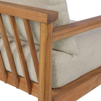 Four Hands - Barrington - Irvine Outdoor Sofa - 96in - Natural Teak - 233675-008 veiw 9