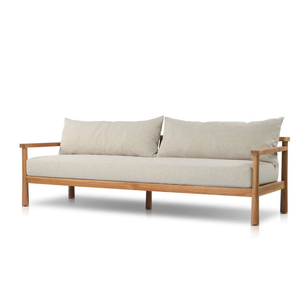 Four Hands - Barrington - Irvine Outdoor Sofa - 96in - Natural Teak - 233675-008 veiw 11