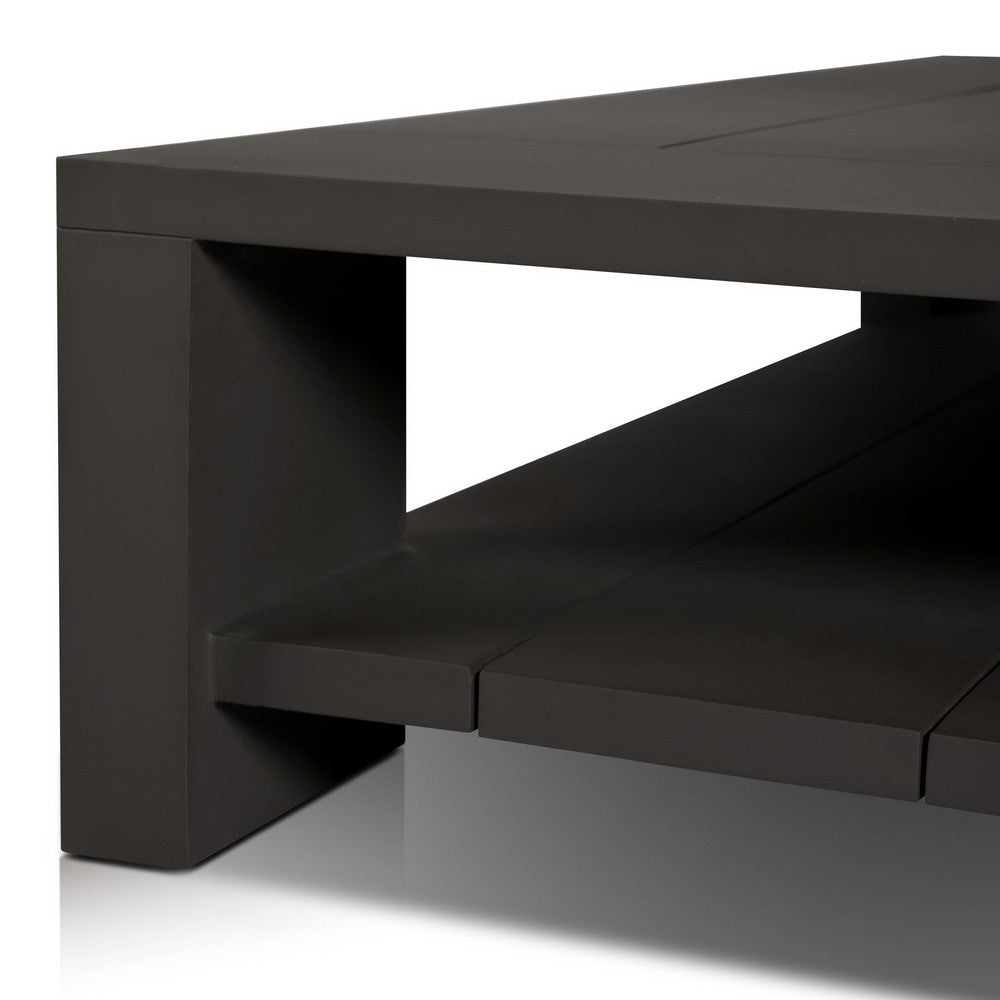 Four Hands - Barrington - Roca Outdoor Metal Coffee Table - Bronze - 247585-001_CLOSEOUT view 8