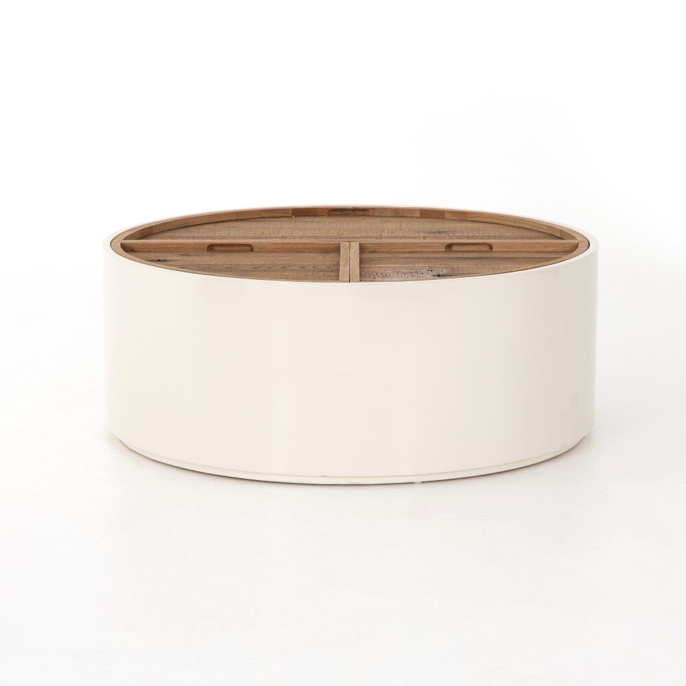 Four Hands - Cas Drum Coffee Table - Cream - VBAR-047A veiw 9