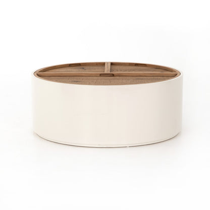 Four Hands - Cas Drum Coffee Table - Cream - VBAR-047A veiw 10