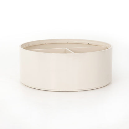 Four Hands - Cas Drum Coffee Table - Cream - VBAR-047A veiw 12