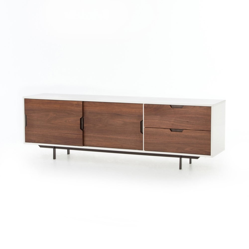 Four Hands - Tucker Large Media Console - White - VBAR-017 veiw 1