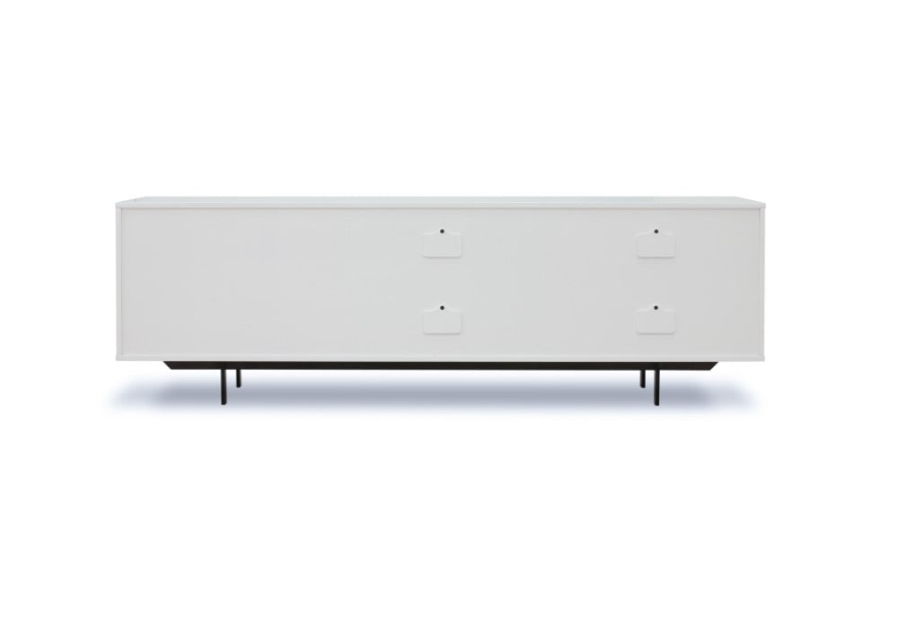 Four Hands - Tucker Large Media Console - White - VBAR-017 veiw 6