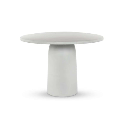 Four Hands - Basil Outdoor Dining Table - Matte White Cast Aluminum - 232410-003 veiw 1