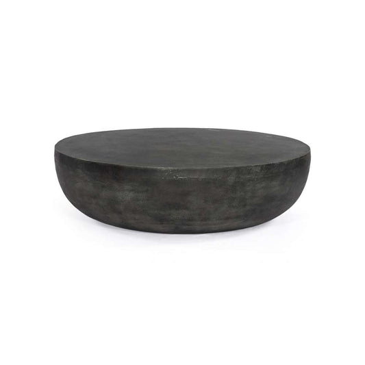 Four Hands - Basil Outdoor Round Coffee Table - Aged Grey - 232203-001 veiw 1