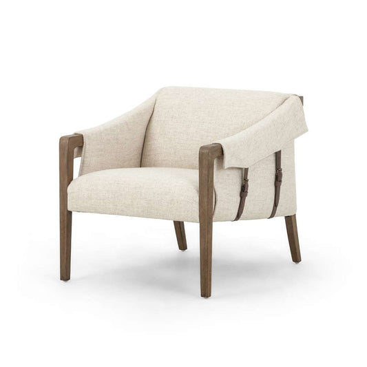 Four Hands - Bauer Chair - Thames Cream - 105572-004 veiw 1