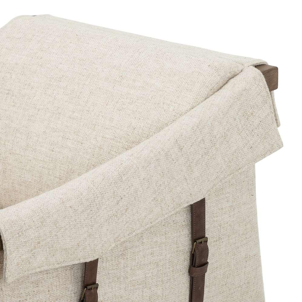 Four Hands - Bauer Chair - Thames Cream - 105572-004 veiw 3