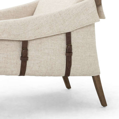 Four Hands - Bauer Chair - Thames Cream - 105572-004 veiw 5