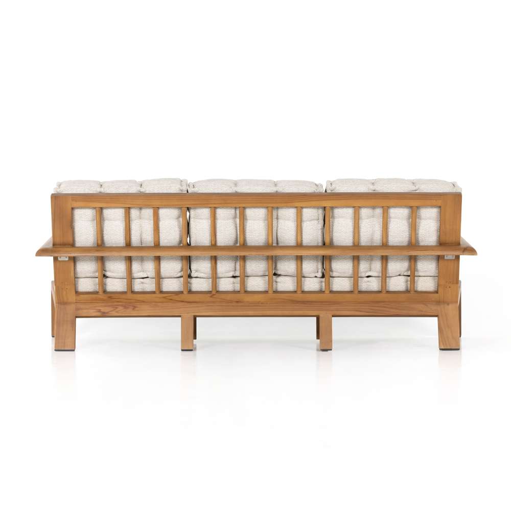 Four Hands - Beck Outdoor Sofa - 85in - Natural Teak - 226859-001 veiw 2