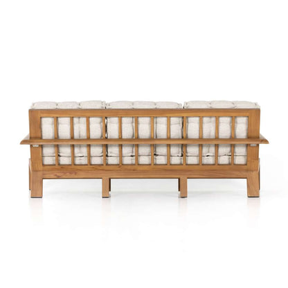 Four Hands - Beck Outdoor Sofa - 85in - Natural Teak - 226859-001 veiw 2
